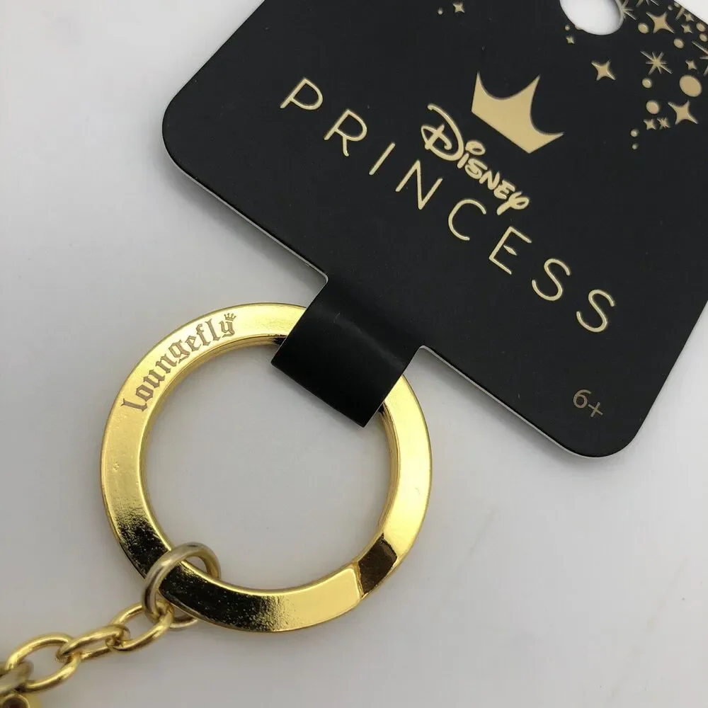 Loungefly Disney Mulan Princess Shoe Keychain Key Ring Bag Charm